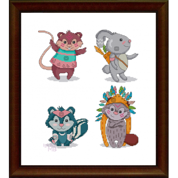 10 K 002. - Tribal animals...