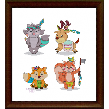 10 K 003. - Tribal animals...