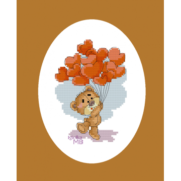 10 K 086. - Teddy bear with...