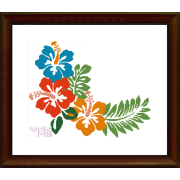 1300. - Hawaiian Flowers 2...