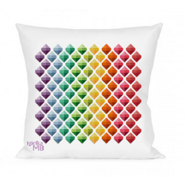 10 K 208. - Rainbow tiles...