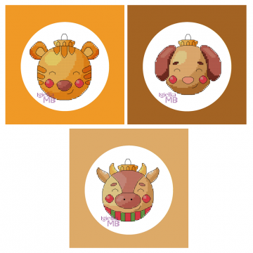 975. - Christmas baubles 6....