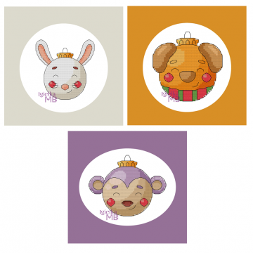 977. - Christmas baubles 8....