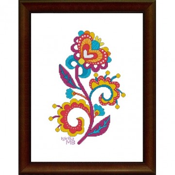 1020. - Colorful flower 1....