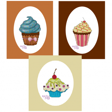 10 K 227. - Tasty cupcakes...