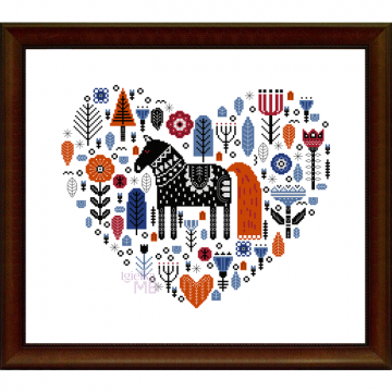 3010. - Scandinavian heart...