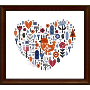 3012. - Scandinavian heart...