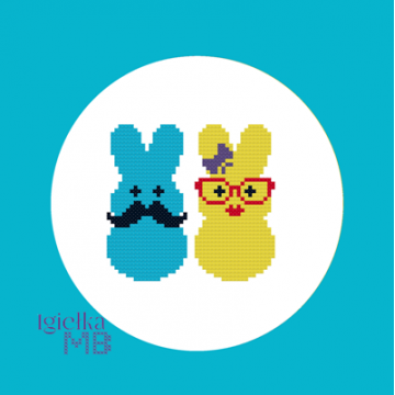 2030. - Hipster easter...