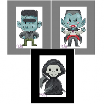 936. - Halloween creatures...