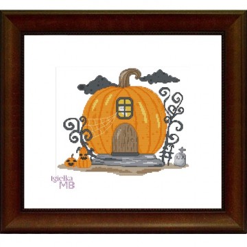 935. - Halloweenowy domek...