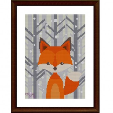 2117. - Winter Animals. Fox...