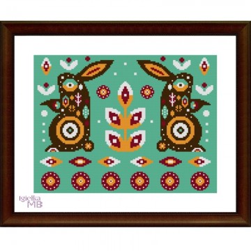 2281. - Folk Art Forest...