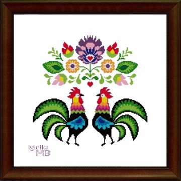 1061. - Lowic roosters 3....