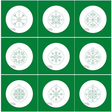 2436. - Christmas baubles...
